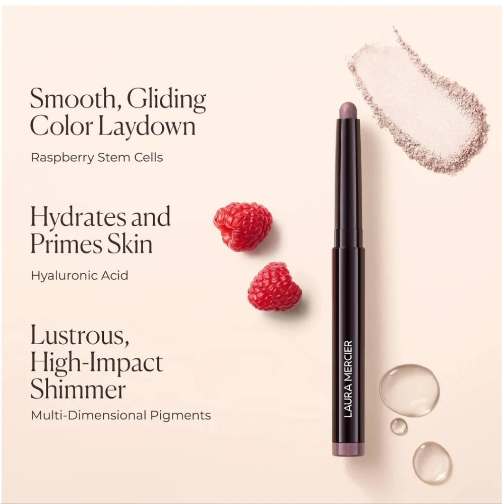 🌺Laura Mercier Modern Rose Caviar Stick Cream Eyeshadow Transfer Proof